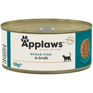 6x156g Applaws, poisson de mer - Pâtée pour chat pas cher