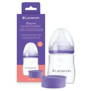 Lansinoh Fles Met Natural Wave Speen 160 ml (S)
