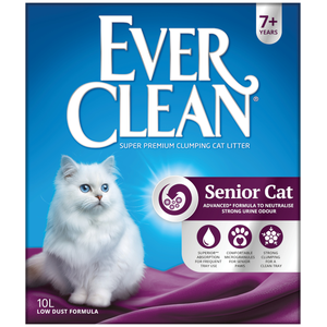 Litière agglomérante Ever Clean Senior pour chat - 2 x 10 l pas cher