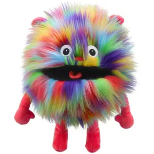Puppet Company: BABY MONSTERS Regenboog Monster 35cm, met pieper, 1+ pas cher