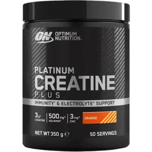 Créatine Optimum Nutrition - Platinum Creatine Plus - Orange 350g pas cher