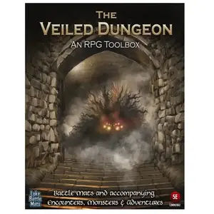 Loke BattleMats RPG Toolbox   The Veiled Dungeon (EN) pas cher