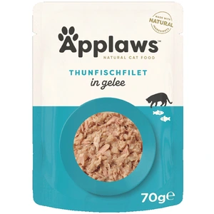 Applaws en gelée 16 x 70 g, sachets pour chat - thon pas cher
