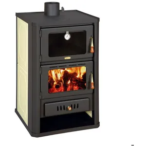 Thermopoêle à bois avec four PRITY FG W15   194 kW Noir Graphite Class...Vendu parcdiscount