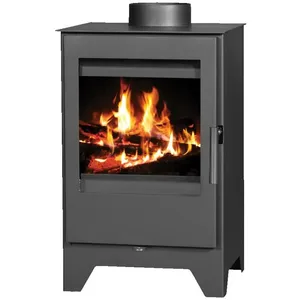 Poêle à bois V05 Parma L 5 kW Classe énergétique A Design compac... pas cher