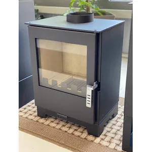 Poêle à bois Verso 3L 7,5 kW - Haut rendement - EEK A+Vendu parcdiscount