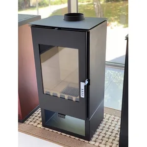 Poêle à bois Verso Ina 7,5 kW - Haut rendement - EEK A+ pas cher