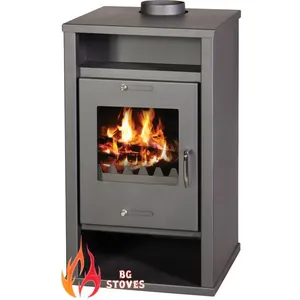 Poêle à bois V05 Deluxe   119 kW design moderne et puissance élevée pas cher