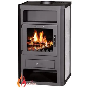 Poêle à bois V05 Komfort K   11 kW avec panneaux latéraux en céramique...Vendu parcdiscount