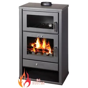 Poêle à Bois avec Four V05 Triumph F - 15 kW  Chauffage Puissant et Cu...Vendu parcdiscount