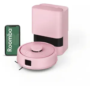 Robot Aspirateur Laveur IROBOT Roomba Mini Rose F155640 pas cher