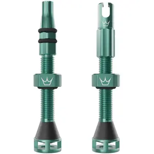 PEATY'S Valve tubeless - Holeshot Fast Flow - Débit +200% - Alu 7075 T6 CNC - 60 mm pas cher