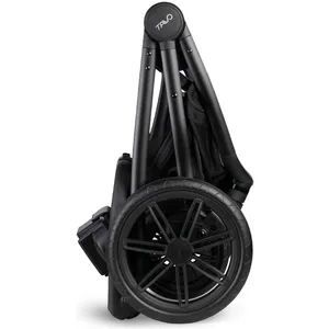 Tavo Châssis de poussette pour animaux de compagnie ROSCOE TREK BLACK pas cher