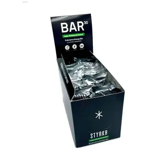 Styrkr Boîte De Barres énergétiques Bar30 Pomme&cannelle&caramel 42g 1...
