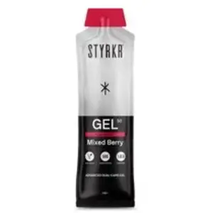 Styrkr Boîte De Gels énergétiques Gel50 Dual-carb Citrique 50g 12 UnitésVendu parbikeinn
