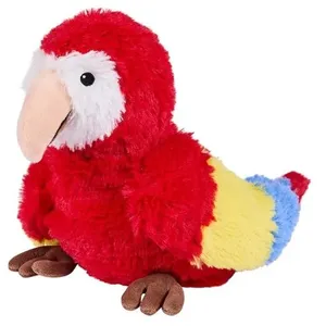 Warmies Peluche Bouillotte Perroquet pas cher
