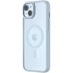 Coque bumper QDOS Iphone 15 Plus MagSafe Hybrid SNAP Bleu pas cher