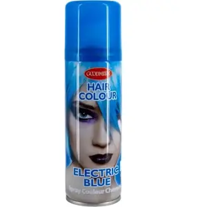 GOODMARK Bombe couleur pour cheveux bleu fluo - Laque à Cheveux - Mixte - Adulte - Intérieur - Noir pas cher