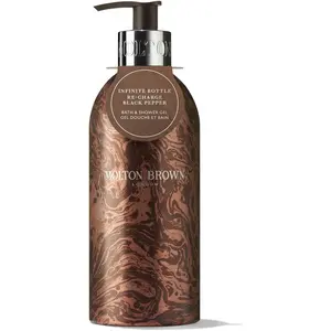 Molton Brown, Gel douche, Re-charge Black Pepper Infinity Bottle Édition limitée (400 ml) pas cher