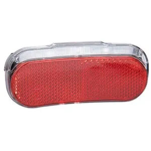 Éclairage arrière vélo OXC Bright - rouge - Pour être vu - Pile - TU pas cher