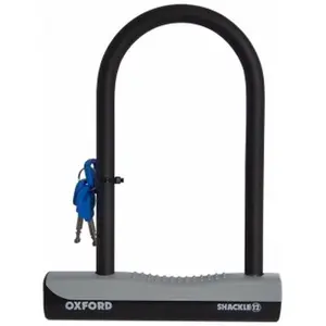 Oxford Shackle 12 Medium Shackle Lock, zwart pas cher