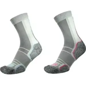 1000 Mile Chaussettes pour femme 2271NLS Argenté/bleu/rose, LSVendu parcdiscount