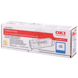 OKI - cyan - originale - cartouche de toner pas cher