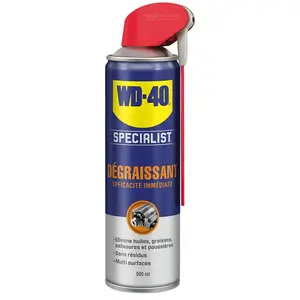 Dégraissant efficacité immédiate 500 ml - WD-40 SPECIALIST - 33393