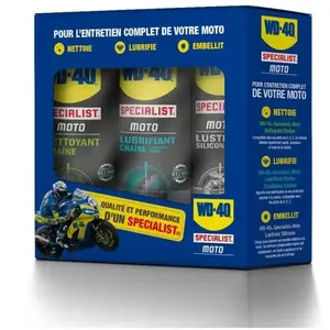 Wd-40 - Pack WD40 Specialist Moto X3 produits - WD40 pas cher