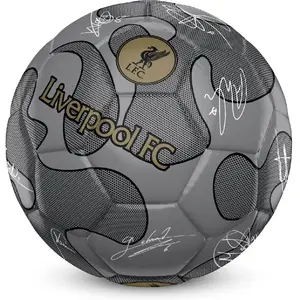Liverpool FC voetbal - 32 Panel Camo - met handtekeningen - maat 5 pas cher