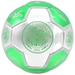 Celtic FC - voetbal met handtekeningen - maat 5 pas cher
