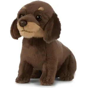 Living Nature Knuffel Teckel, 15 cm pas cher