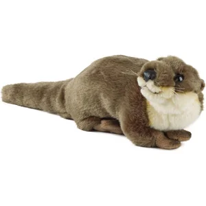 Peluche Living Nature - Loutre moyenne (32cm)