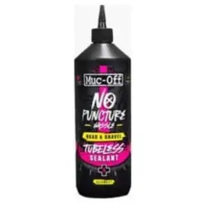Muc Off No Puncture Hassle Road & Gravel Tubeless Sealant Mastic anti-crevaison 1 l pas cher