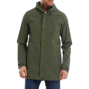 Altura Grid Parka Homme, Vert (Olive), S pas cher