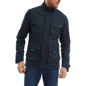 Altura Grid Field Veste Homme, Bleu marine, L pas cher