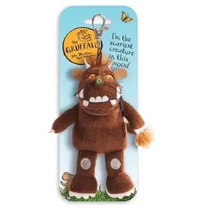 Aurora Pluchen Gruffalo Sleutelhanger Bruin 11,5 Cm pas cher
