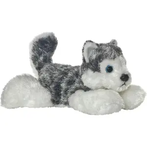Aurora Cuddle Mini Flopsie husky 20.5 cm pas cher