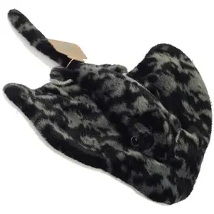 Aurora Knuffel Eco Nation Pijlstaartrog 30 Cm Pluche Zwart pas cher
