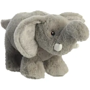 Aurora Pluche dieren knuffels olifant van 26 cm - Knuffeldieren olifanten speelgoed