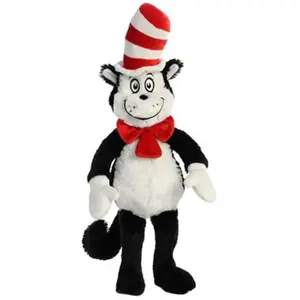 Dr. Seuss Cat dans le chapeau en peluche pas cher