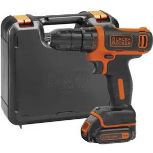 Comparateur de prix : BLACK + DECKER Perceuse/visseuse sans fil 10,8 V Li-Ion BDCDD12K