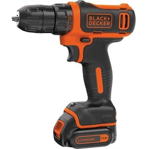 Black + Decker Perceuse sans fil BLACK+DECKER BDCDD12K1 10,8V pas cher