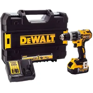 Perceuse-visseuse à percussion sans fil - DEWALT - DCD796P1 pas cher