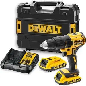 Dewalt Dcd777D2T Perceuse Démarreur Avec 2 Batteries Lithium 18 V 2,0 pas cher
