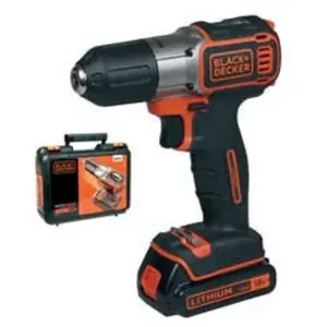 Black + Decker BLACK&DECKER Perceuse visseuse Autosense 18V Lithium pas cher