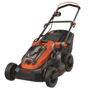 Black & Decker Tondeuse sans fil 38cm + 2 batteries BLACK & DECKER CLM... pas cher