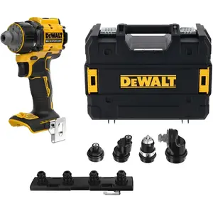 Perceuse visseuse à têtes multiples XR 18V Brushless - DEWALT - DCD803... pas cher