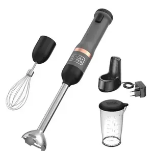 Black & Decker Mixeur plongeant BCKM1012KG-QW - Gris pas cher