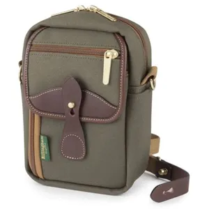 Billingham Airline Stowaway pochette sage / chocolat pas cher